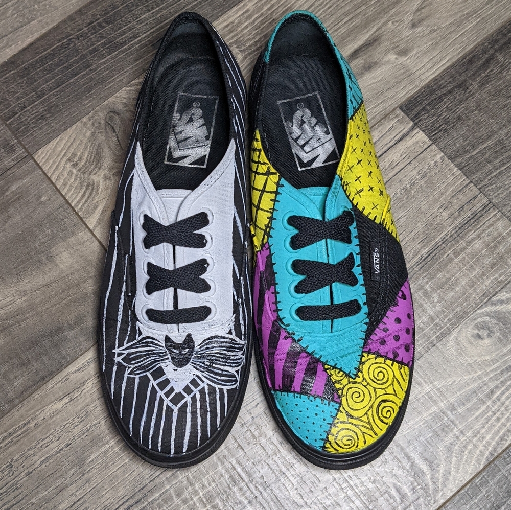 Custom nightmare before christmas vans